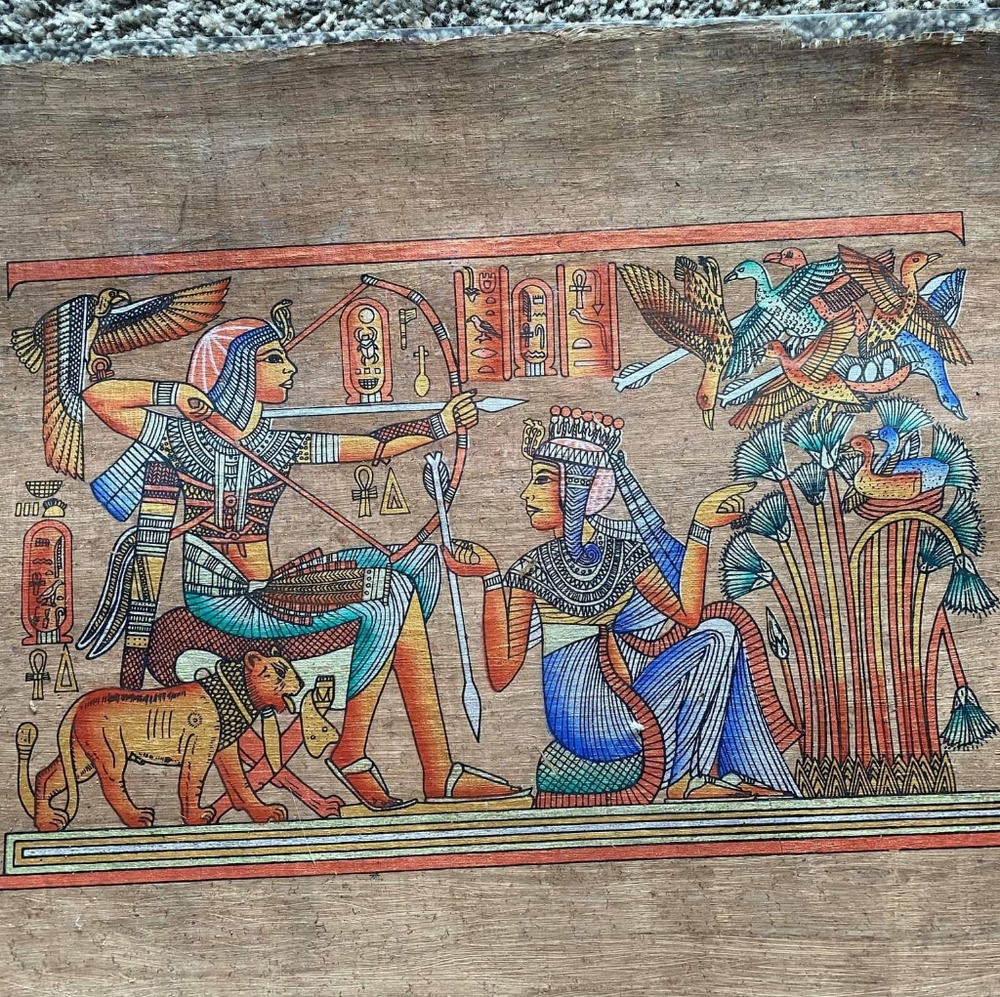 Egyptian Papyrus Picture